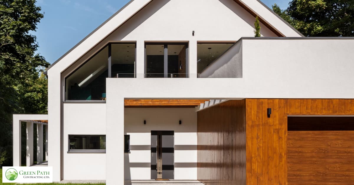 A laneway house with a beautiful design.