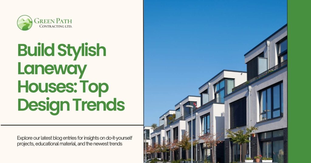 Build Laneway Houses Top Design Trends