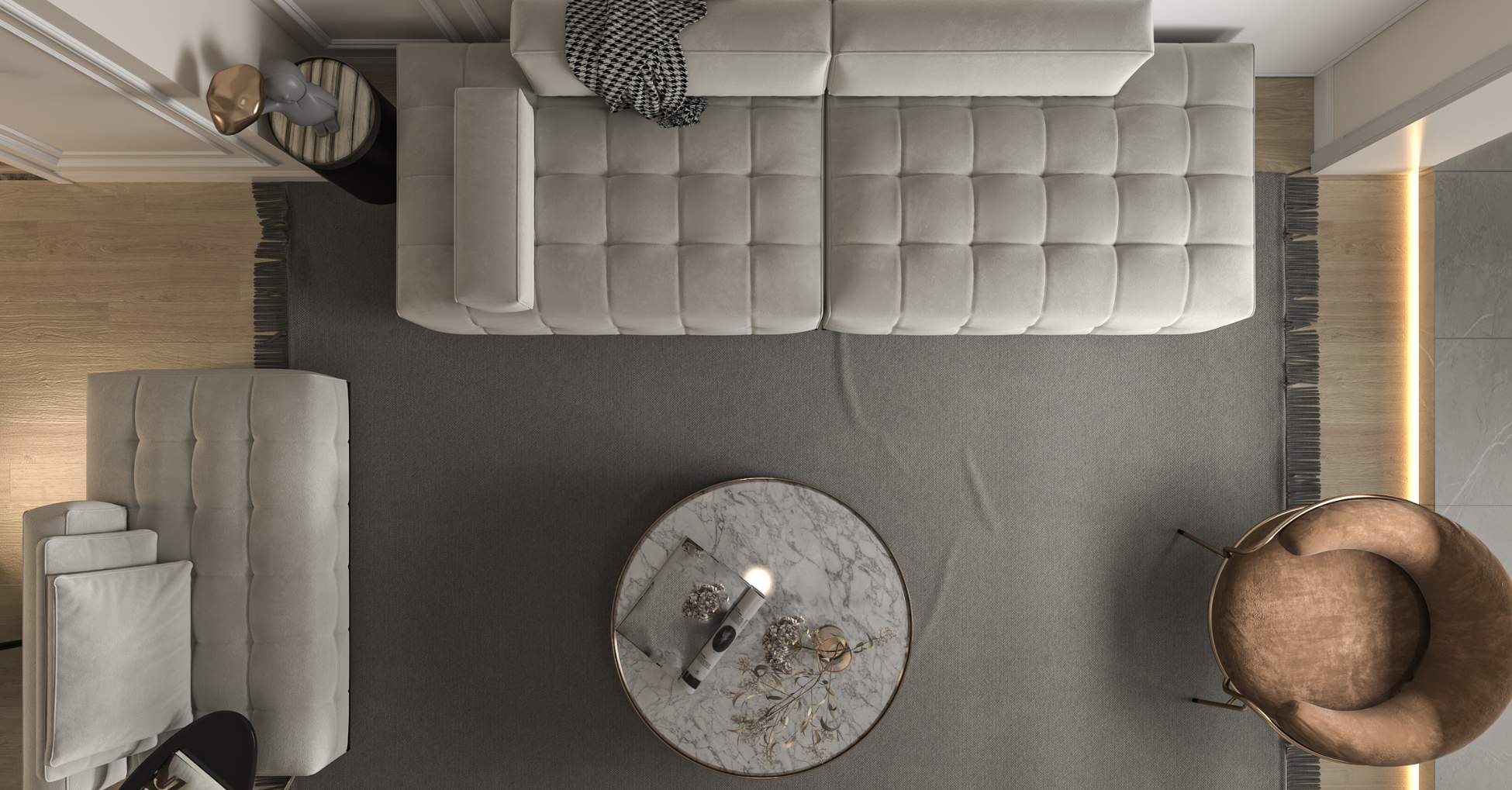 Multi-functional furniture in laneway homes