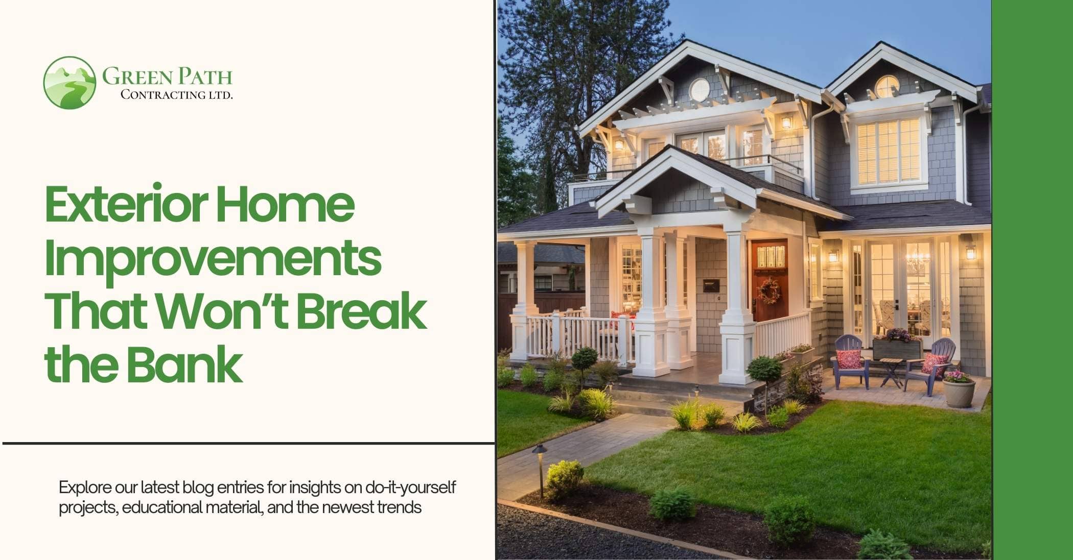 Exterior Home Improvements